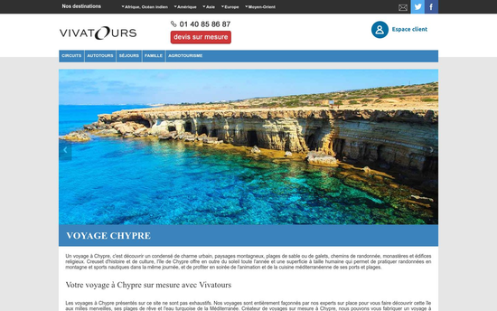 agence voyage chypre